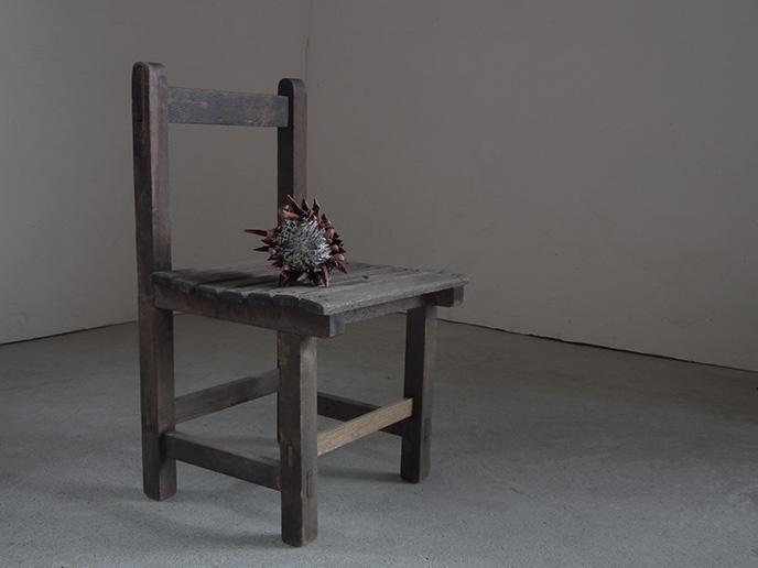 F01837 昭和レトロ 古い小学校の木製椅子 チェア | MANSIKKA antiques