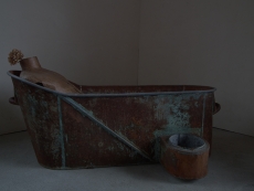 フランス アンティーク 寂れた古いバスタブ 風呂 | MANSIKKA