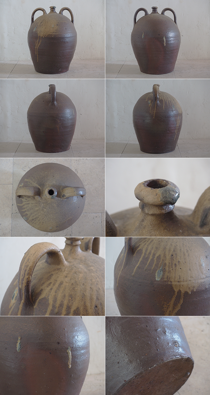 フランス アンティーク ジャグ 陶製の大きな壺 | MANSIKKA antiques